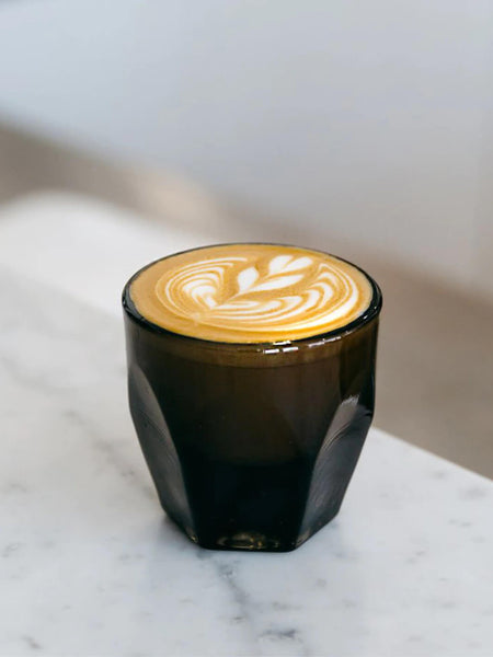 Vero Cortado Glass - Amber – FreeForm Coffee Roasters