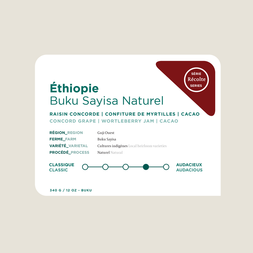 Ethiopia - Buku Sayisa Natural