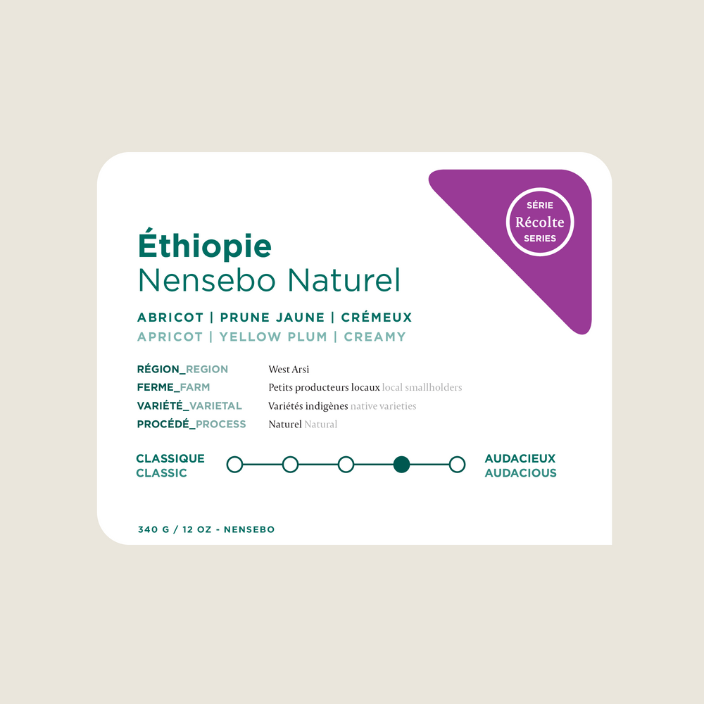 Éthiopie - Nensebo Naturel