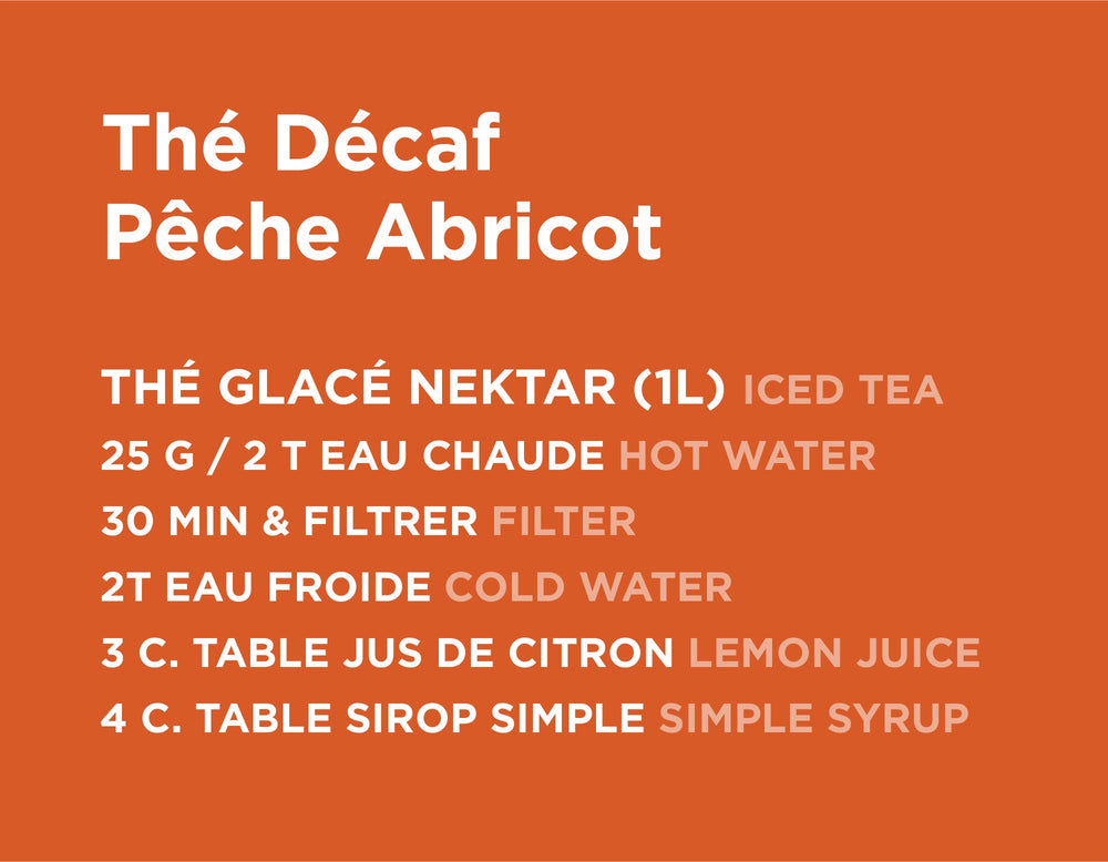 Decaf Peach Apricot Tea